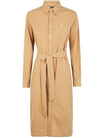 Ralph Lauren Long Sleeves Shirt Midi Dress