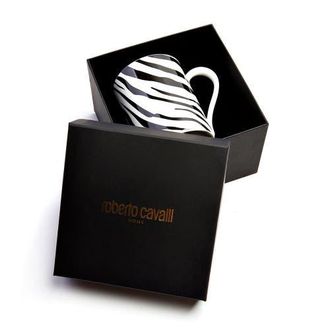 Roberto Cavalli Mug With Luxury Box in Zebrage at Nordstrom