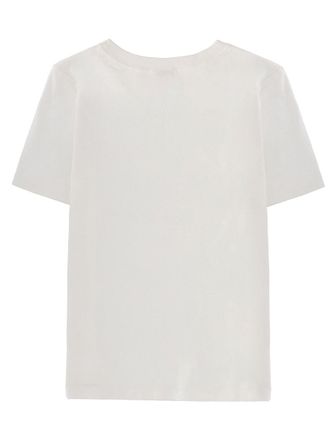 Chlo&eacute; Logo Cotton T-Shirt - White