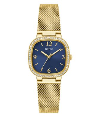 Guess Tapestry Dames Gouden Horloge GW0354L6