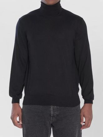 Saint Laurent wool turtleneck sweater ribbed collar