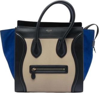 Celine Pre-owned Luggage Tote - Dames - Vintage Handtas - Veelkleurig - ONE Size - Leer - Vintage