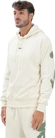 Disclaimer Hombre, Sudaderas, Blanco, Talla: L