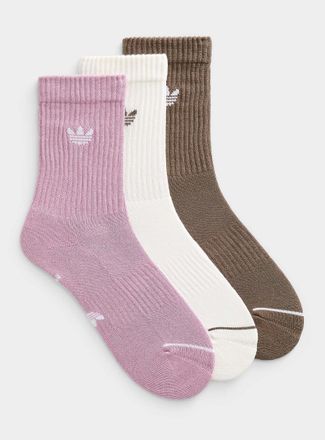adidas Mens Seasonal colour ribbed socks 3-pack