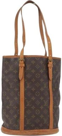 Louis Vuitton Pre-owned Bucket Bags, female, Brown, Size: ONE SIZE Pre-owned Bucket Bag