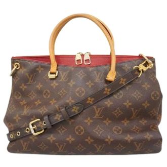 Louis Vuitton Pre-owned Handbags, female, Brown, Size: ONE SIZE Pre-owned Pallas MM Handbag