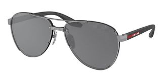 Prada PS51YS 5AV07U Mens Sunglasses Silver Size 61