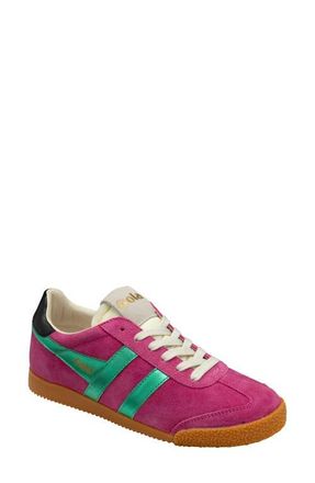 Gola Elan Glitz Sneaker in Fuchsia/Emerald/Black at Nordstrom, Size 6.5