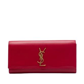 Saint Laurent Pre-owned Vintage Clutch - - Pre-owned - Donna - Rosso - ONE SIZE