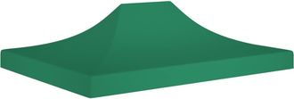 vidaXL Techo De Carpa Para Celebraciones Verde 4,5x3 M 270 G/m&sup2; Vidaxl Verde