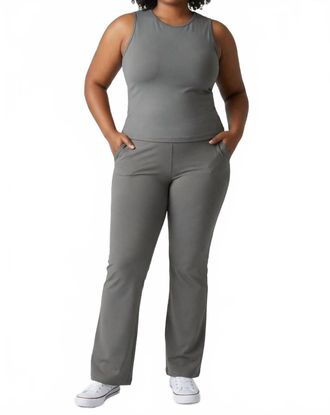 Champion Flare Leggings In Grey