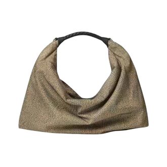 Borbonese Mujer, Bolsos, Beige, Talla: ONE Size