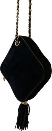 Chanel Pre-owned Vintage Schoudertas - Dames - Vintage Schoudertas - Zwart - ONE Size - Leer - Vintage