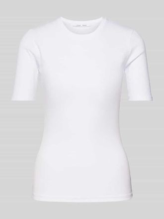 Samsøe & Samsøe T-Shirt mit Rundhalsausschnitt Modell SAALEXO in Weiss, Größe XL