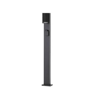 Lindby Lindby L&aacute;mpara Para Exterior enerio En Negro De Aluminio
