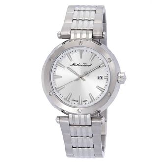 Mathey-Tissot Neptune Quartz Silver Dial Mens Watch H912AI