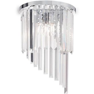 Ideal Lux Ideal Lux - Carlton - Aplique De Pared 3 Luces Cromado, E14