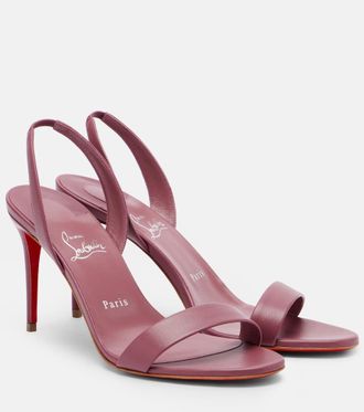 Christian Louboutin O Marilyn 85 leather sandals