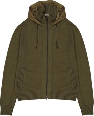 Herno Heren, Truien, Groen, Maat: L Kasjmier