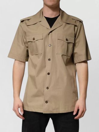 Dolce & Gabbana pin up short sleeve shirt