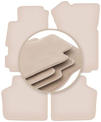 OEM Alfombrillas Beige Premium Para Honda Legend Ii Sed&aacute;n 1991-1996