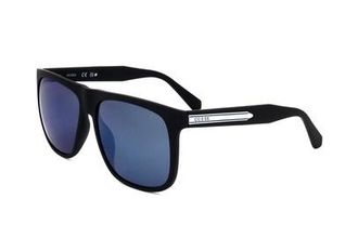 Guess Blue Mirror Square Mens Sunglasses GF5072 02X 60