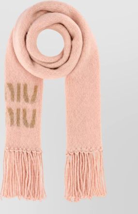 Miu Miu mohair scarf