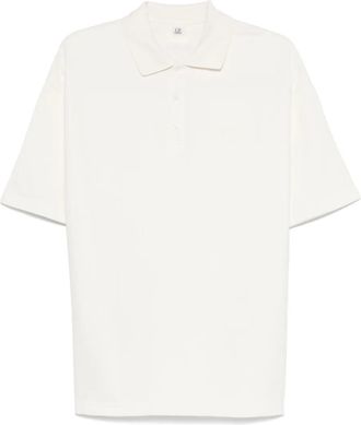 C.P. Company Polo con micro motivo jacquard - Toni neutri