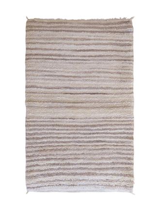 AFK Living Alfombra bereber marroqu&iacute; Kilim blanca 98 x 158 cm