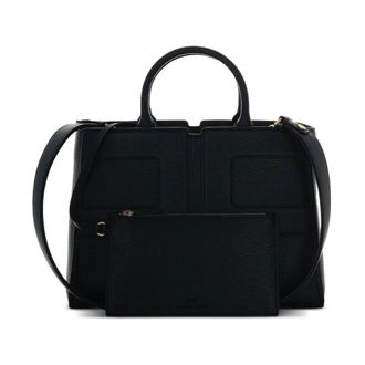 Elisabetta Franchi Handbags, female, Black, ONE SIZE, Chic Nero Handbag Aw25