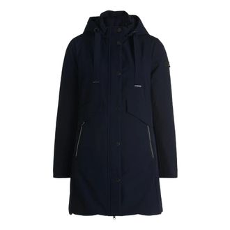 Betty Barclay Dames, Mantels, Blauw, Maat: 4XL Leer