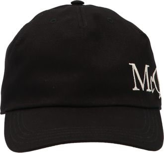 Alexander McQueen Mens Logo Embroidery Cap