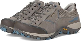 Dansko Paisley Womens Lace up casual Shoes Grey Waterproof : EU 41 (US Womens 10.5-11) Regular, Leather