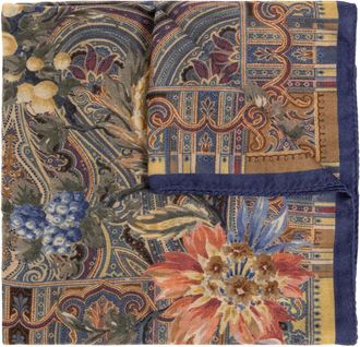 Etro Bedrukte Sjaal - Dames - Sjaals - Veelkleurig - ONE Size - Wol - Accessoires