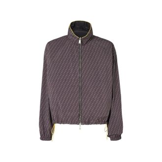 Fendi Reversible Monogram Jacket - Black