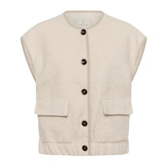 Kaffe Mujer, Chaquetas, Beige, Talla: XL