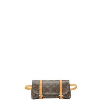 Louis Vuitton Pre-owned Belt Bags, female, Brown, Size: ONE SIZE Pre-owned Fanny Pack Pochette