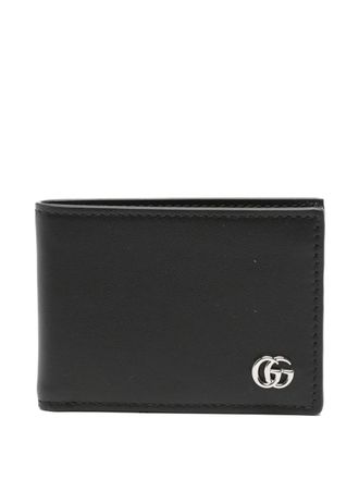Gucci Double G leather wallet - Black