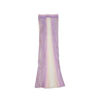 Missoni Womens Purple Cotton Long Skirt