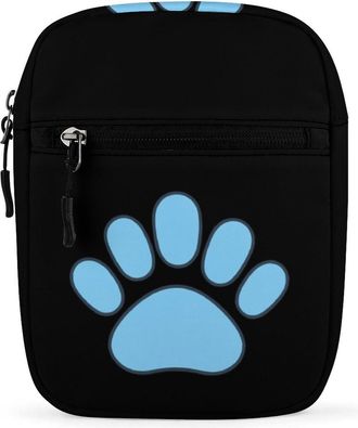 Generic Cute Paw Crossbody Bag Adjustable Satchel Cute Shoulder Bag Lightweight Sling Bags