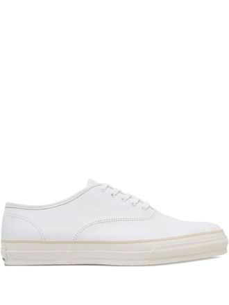 Comme Des Gar&ccedil;ons Sneakers in pelle - Bianco