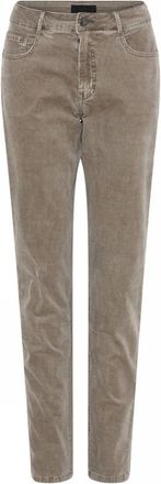 C.Ro Mujer, Vaqueros, Marrón, Talla: 3XL