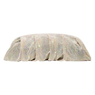 Benedetta Bruzziches Venus Couchee Bag - Dames - Clutches - Beige - ONE Size - Satijn - Tassen