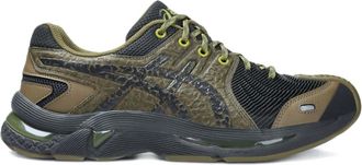 Asics Sneakers con inserti in pelle - Marrone