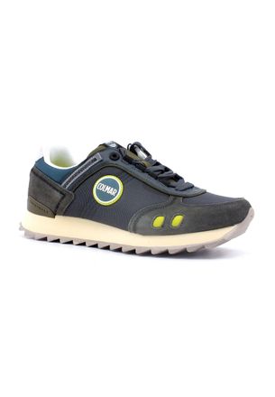 Colmar Low Profile Mixed Leather Sneakers