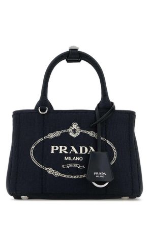Prada Black Logo Mini Tote