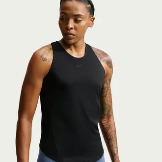Nike Womens Universa Tank Top in Black | IO9967-010