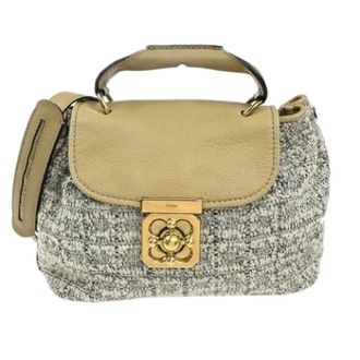 Chlo&eacute; Pre-owned Mini Bags, female, Beige, Size: ONE SIZE Pre-owned Elsie Shoulder Bag