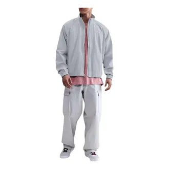 Nike SB Denim Full-Zip Track Jacket Football Grey/White IH1989-085