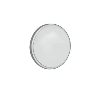Netlighting EVER LED Outdoor Flush with Sensor Silver IP65 2400lm 4000K 30x7.8cm | Size: 30x7.8 cm